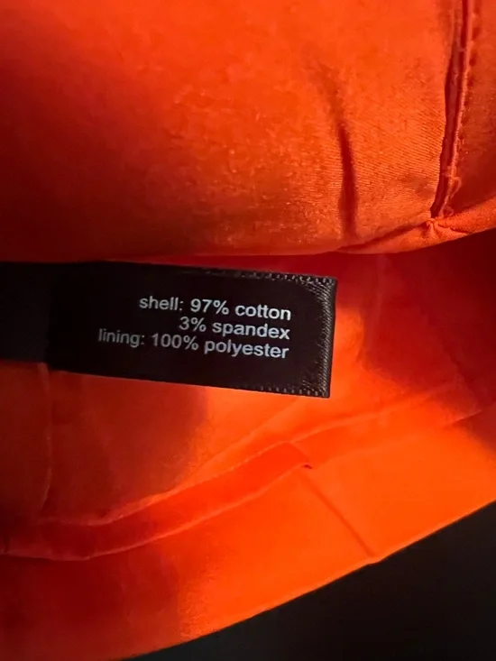 The Limited Vibrant Orange Pencil Skirt - Picture 4 of 4